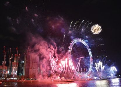 Dîner de la Saint-Sylvestre et croisière sur la Tamise avec feux d'artifice