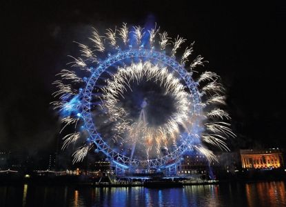 New Year’s Eve Fireworks  from Celestial Celestial Cruise