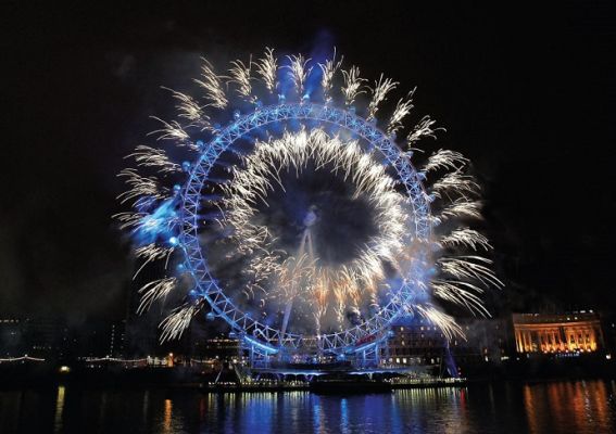 New Year’s Eve Fireworks  from Celestial Celestial Cruise